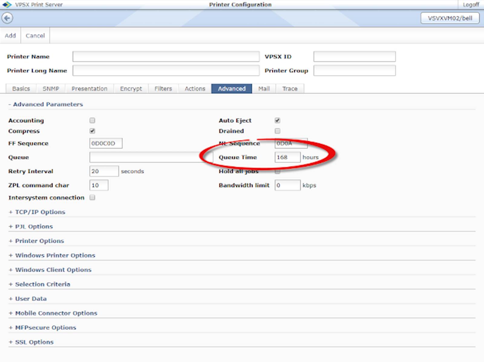 Printing Queue Time or QTIME Better printing tips